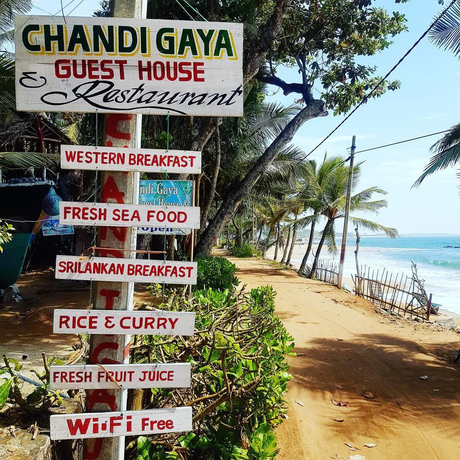 Chandi Gaya Beach Guesthouse Tangalle Exterior foto